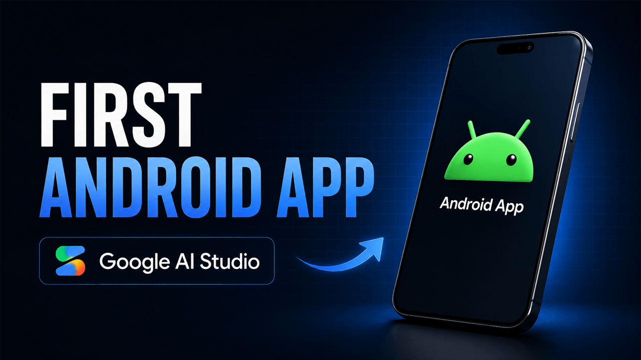 Create Your First Android App with Google AI Studio | Profit Studio